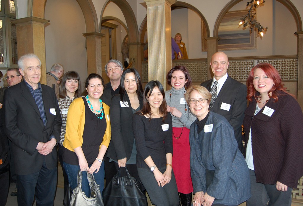 MSP students and colleagues at Detroit's Freer House
