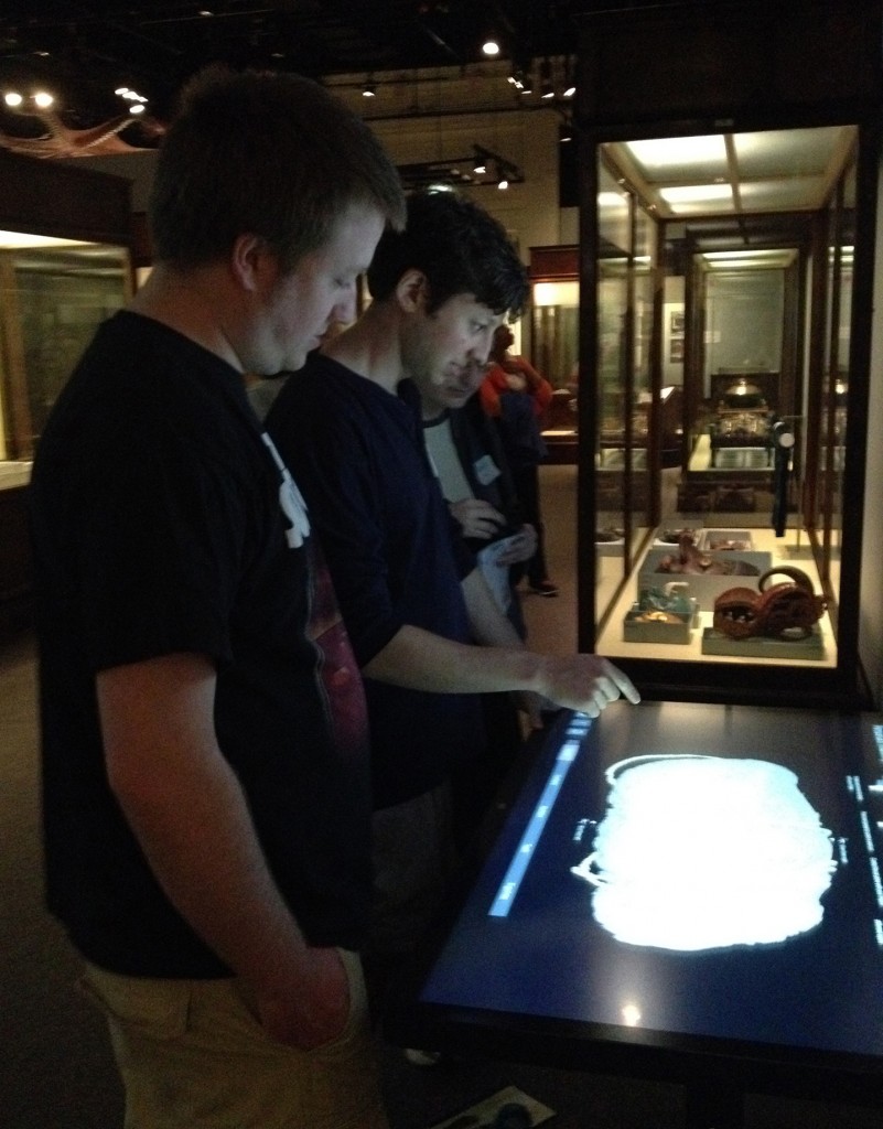 MSP13 Nick Malzahn and Jeremy Golubcow Teglasi at the Field Museum