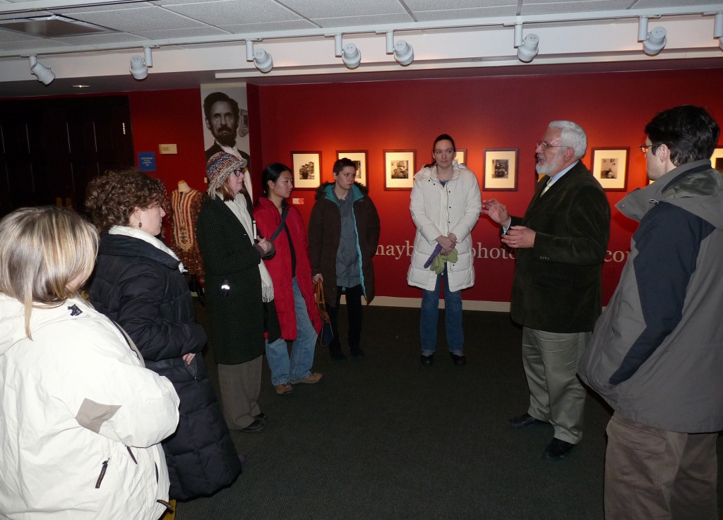 MSP08 with Curator Steve Williams at the Arab American National Museum