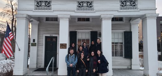 MSP25 cohort students at Kempf House in Ann Arbor