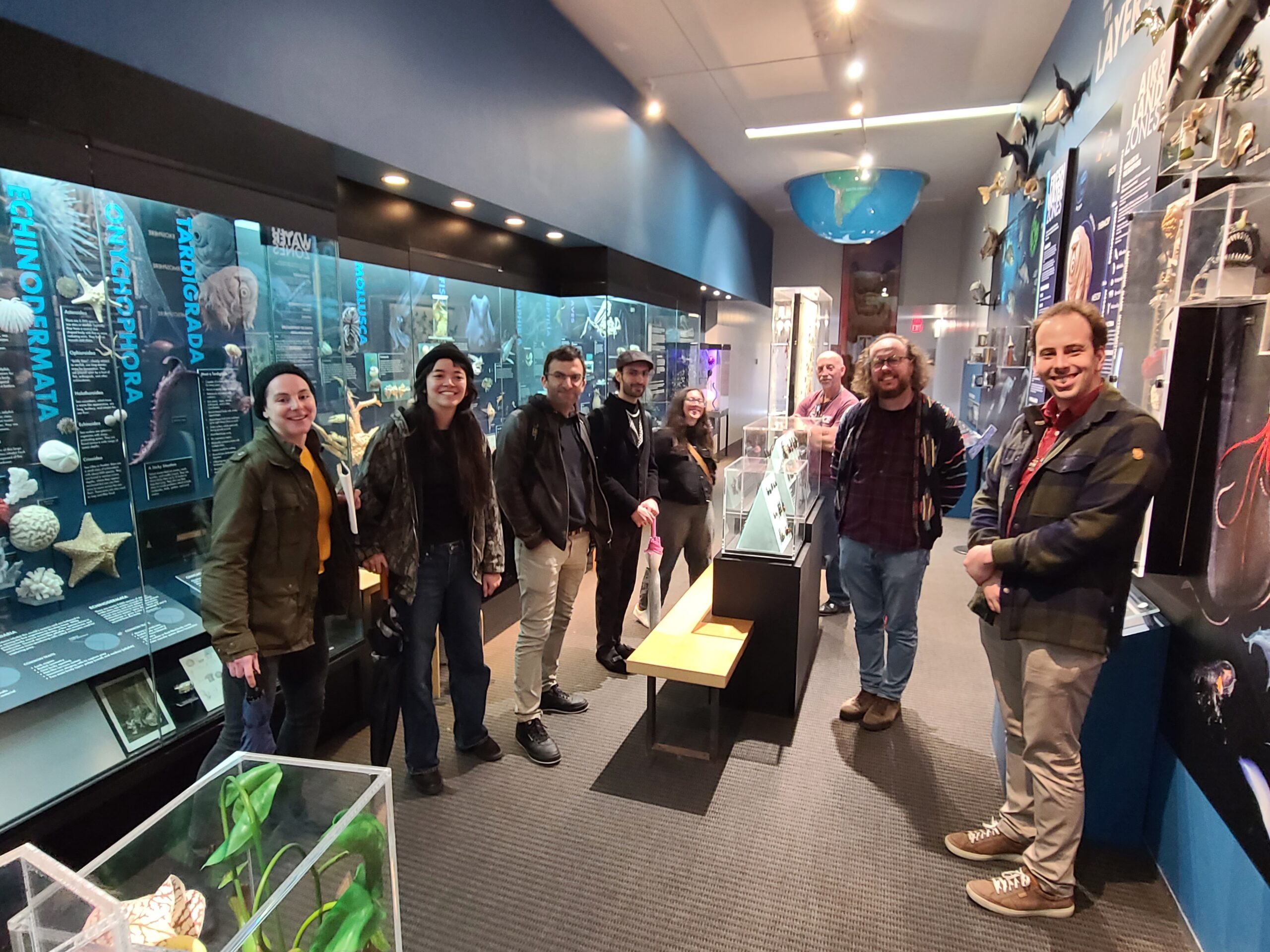 Students enjoy the exhibits at the Cranbrook Institute of Science