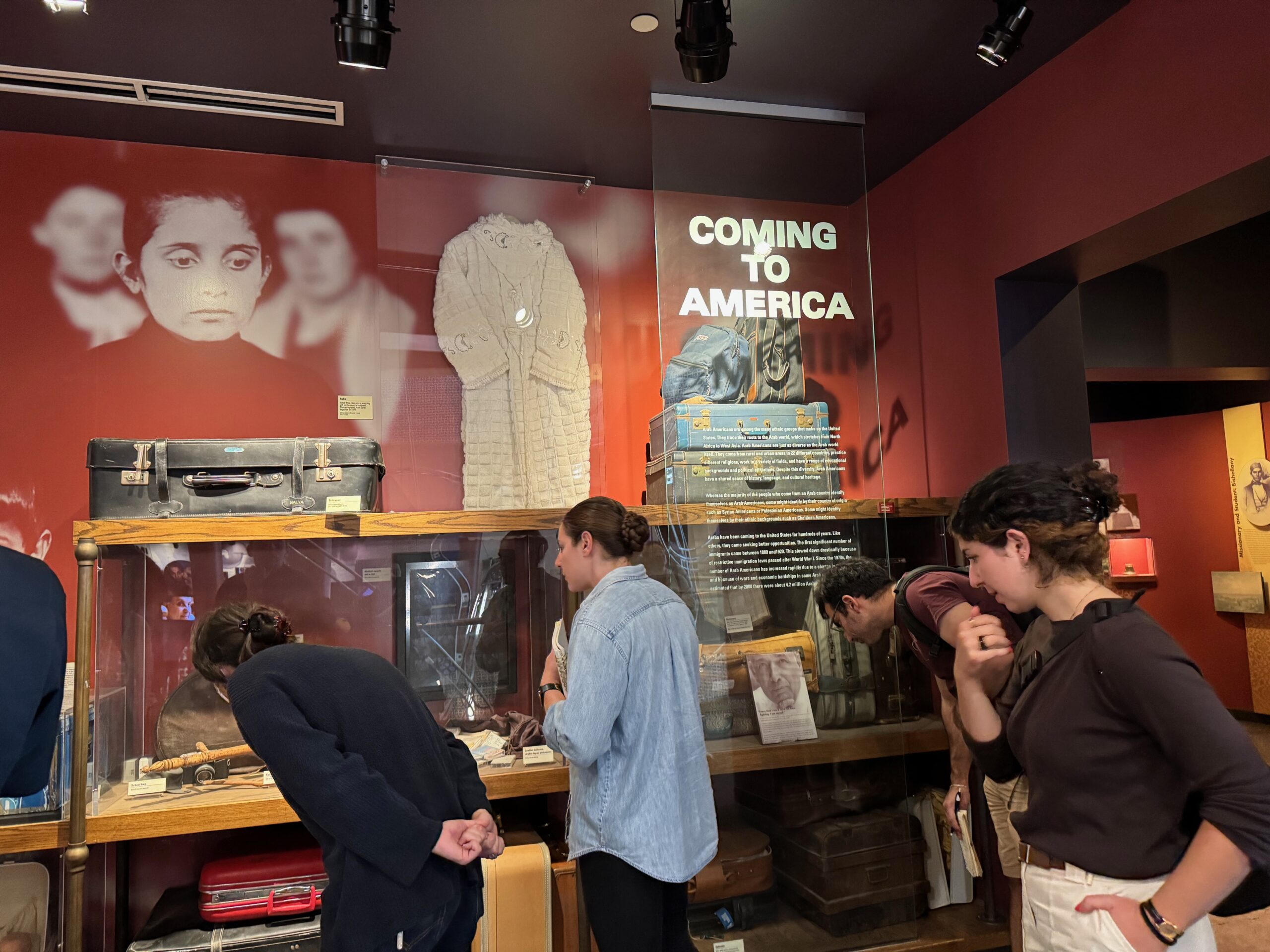Students explore the Arab American National Museum