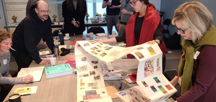 Workshop participants engage with MSP Visiting Scholar, Victoria Noorthoorn